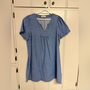 EUC Madewell Denim Dress XL